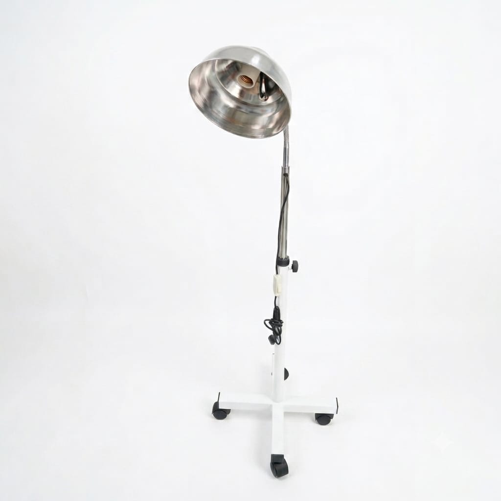 LAMPARA MEDICA CUELLO DE GANSO RODABLE