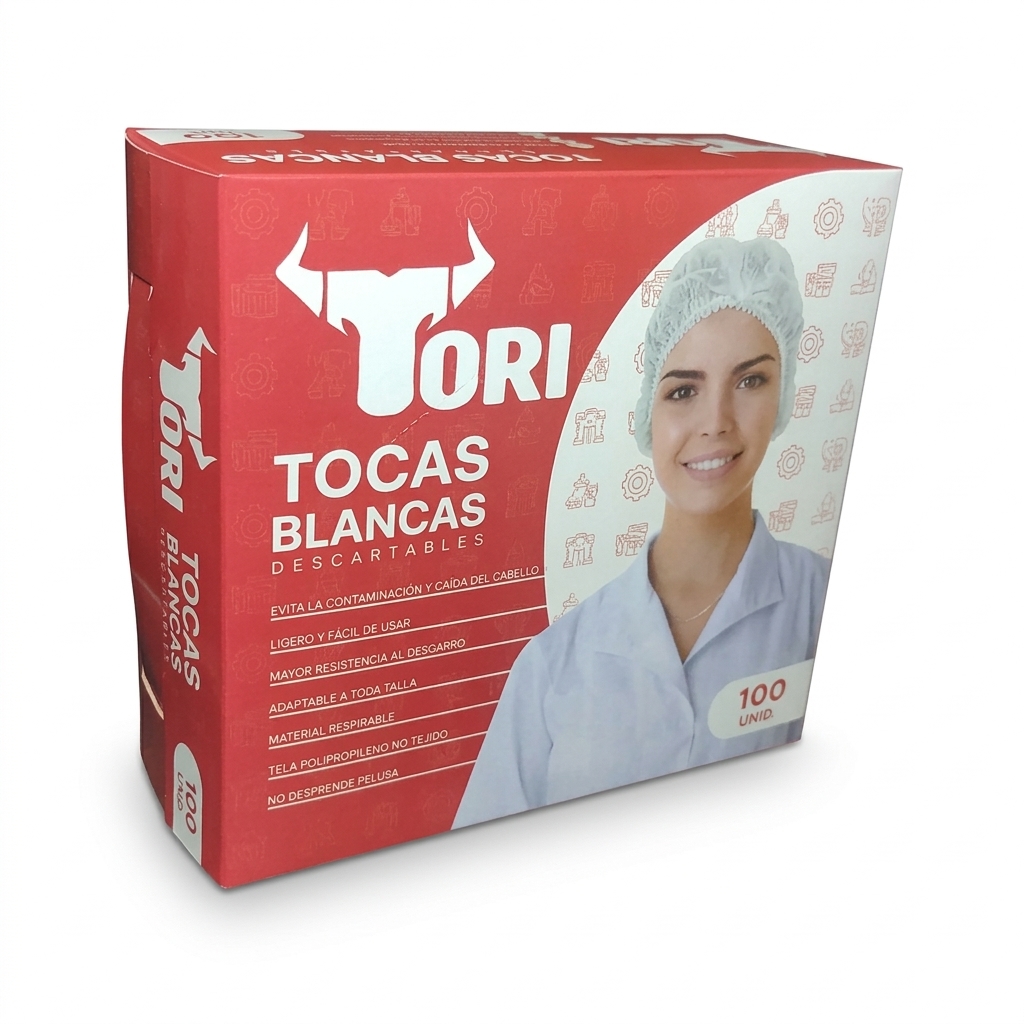 TOCA BLANCA DESCARTABLE TORI